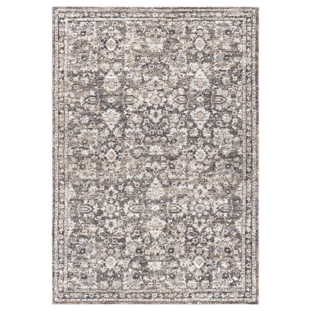 Surya Tuscany 4"3" x 5"7" Brown, Camel and Gray Area Rug, , large