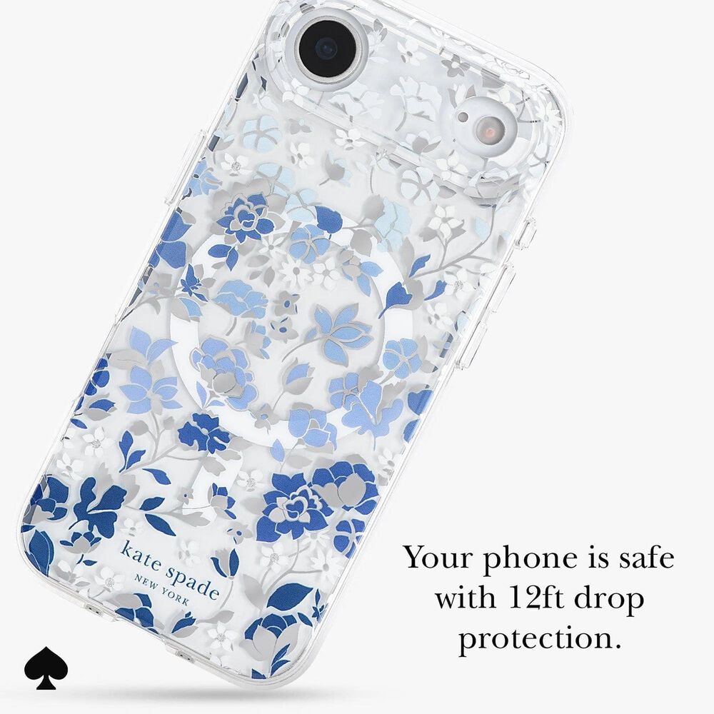 Kate Spade Protective MagSafe Case for Apple iPhone Air in Flowerbed Blue, , large