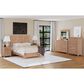 Hawthorne Furniture San Mateo 5-Piece Queen Panel Bedroom Set in Wheat, , large