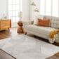 Surya Gavic 6"7" x 9"6" Ivory, Medium Gray and Light Beige Area Rug, , large