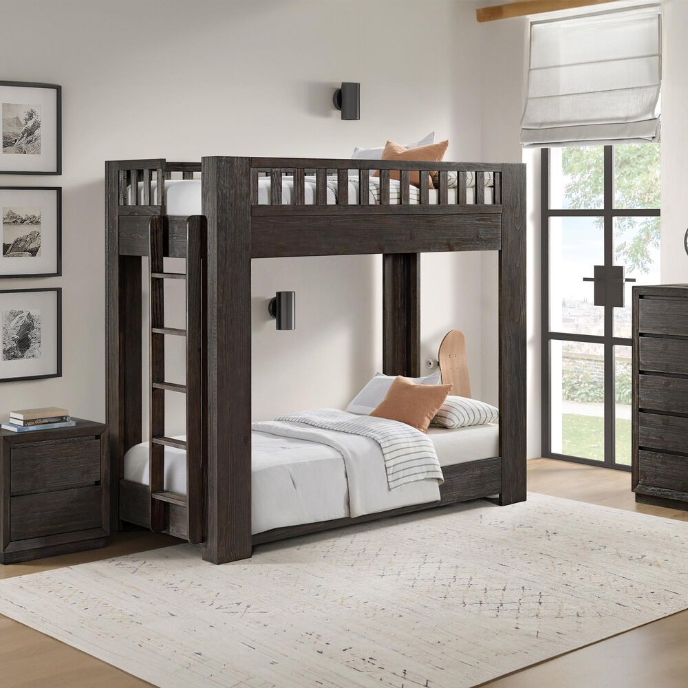 Eastern Shore Twin Bunkbed in Cocoa, , large