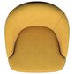 Coaster Leon Swivel Chair in Mustard Yellow, , large