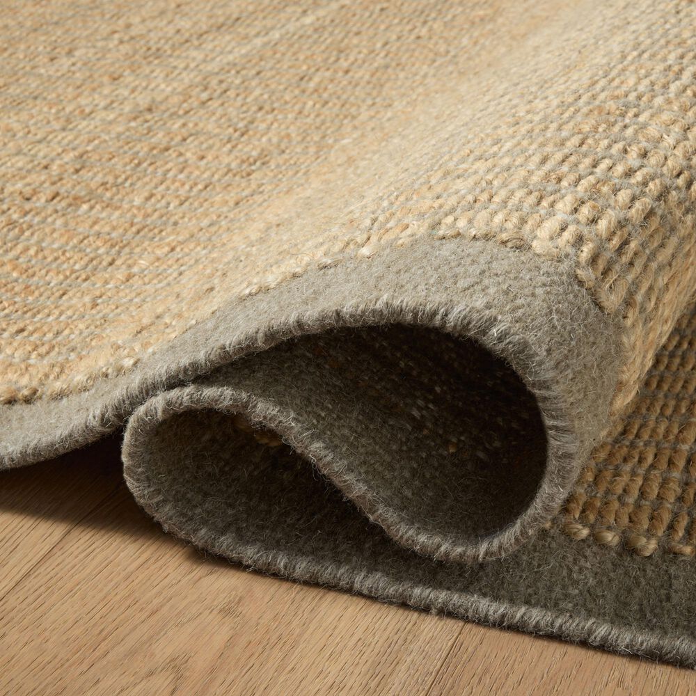 Amber Lewis x Loloi Lilah Natural and Grey 7'9" x 9'9" Area Rug, , large