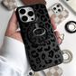 Velvet Caviar MagSafe Grip Ring in Black Leopard, , large