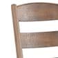 Hawthorne Furniture Highland Ladder Back Side Chair w/Cushion Seat in Rustic Sand Wash, , large