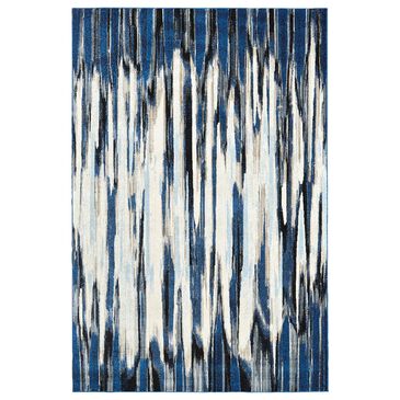 Feizy Rugs 3468F Milton Blue / Ivory 4"3" x 6"3" Area Rug, , large
