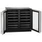U-Line 36" Built-In Wine Cooler in Stainless Steel, , large