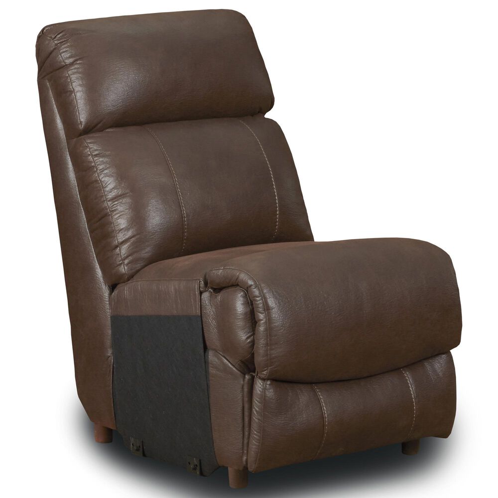 HomeStretch 6-Piece Power Reclining Sectional in Rubix Brown, , large