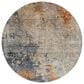 Dalyn Rug Company Nouveau NV20 8" Round Khaki Indoor/Outdoor Area Rug, , large