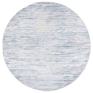 Safavieh Orchard  ORC668 6"7" Round Grey and Blue Area Rug, , large