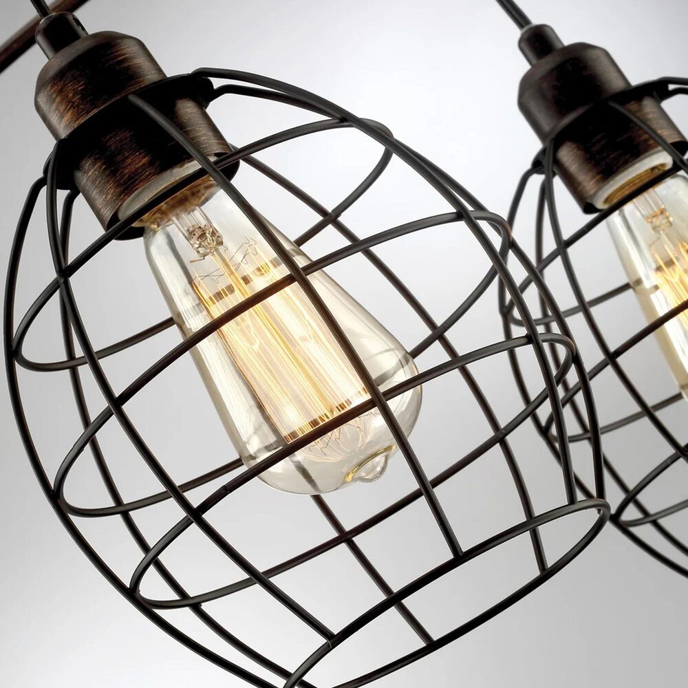 Lite Source Kaden 3-Lite Arch Lamp in Copper Bronze, , large