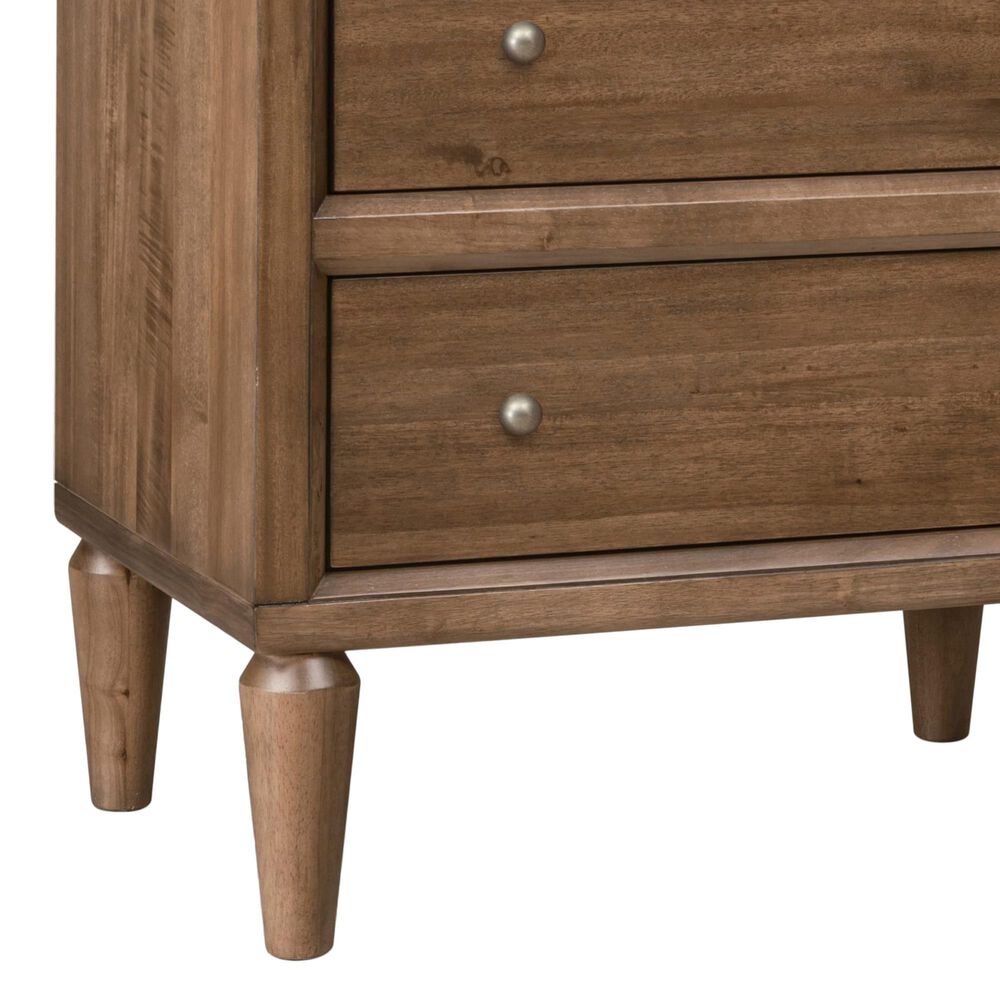 Urban Home Langley King Upholstered Panel Bed with Two Nightstands in Autumn Forest, , large