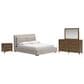 Millenium Cabalynn 4-Piece King Bedroom Set in Light Brown, , large