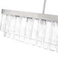Golden Lighting Ciara 6-Light Linear Pendant in Peruvian Silver, , large