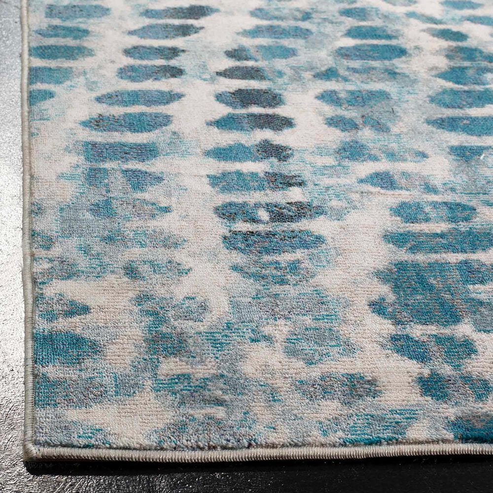 Safavieh Aria 8&#39; x 10&#39; Cream and Teal Area Rug, , large