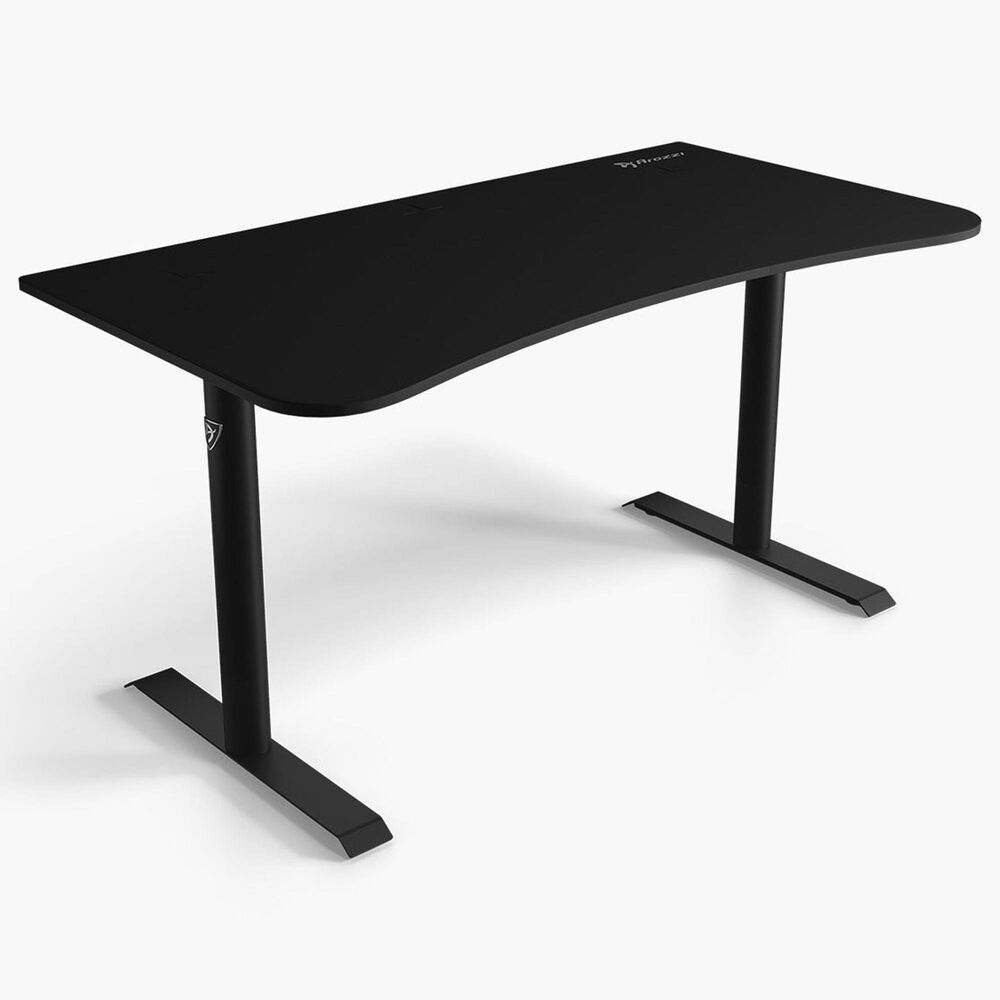 Arozzi Arena Medium Gaming Desk in Pure Black, , large