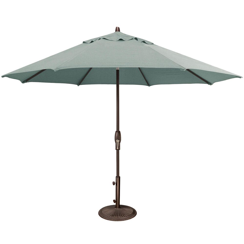 Treasure Garden Spa Umbrella with Base, , large