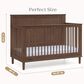 Delta Children Penelope 6-In-1 Convertible Crib in Teak Brown, , large