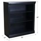 Cal-Baja Furniture DZ 36" Bookcase in Black, , large