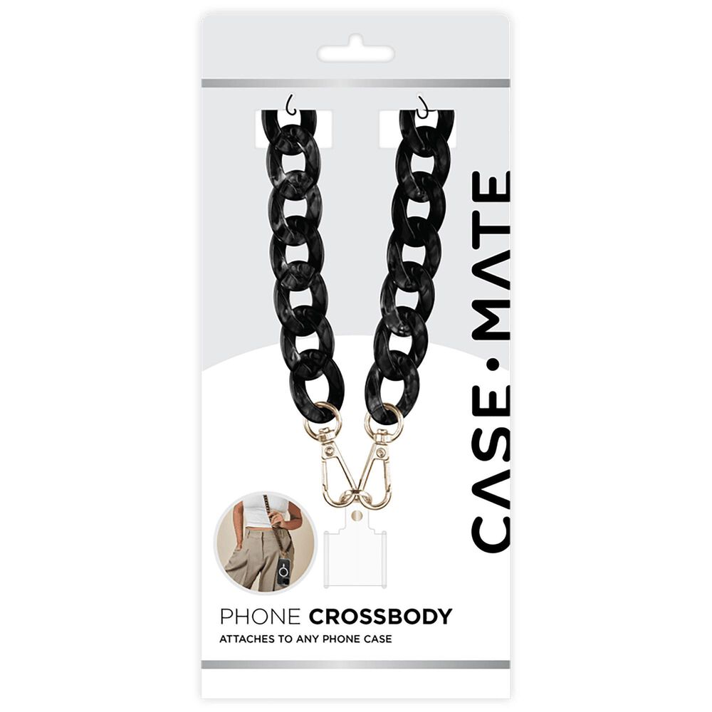 Case-Mate Crossbody Phone Chain in Black, , large