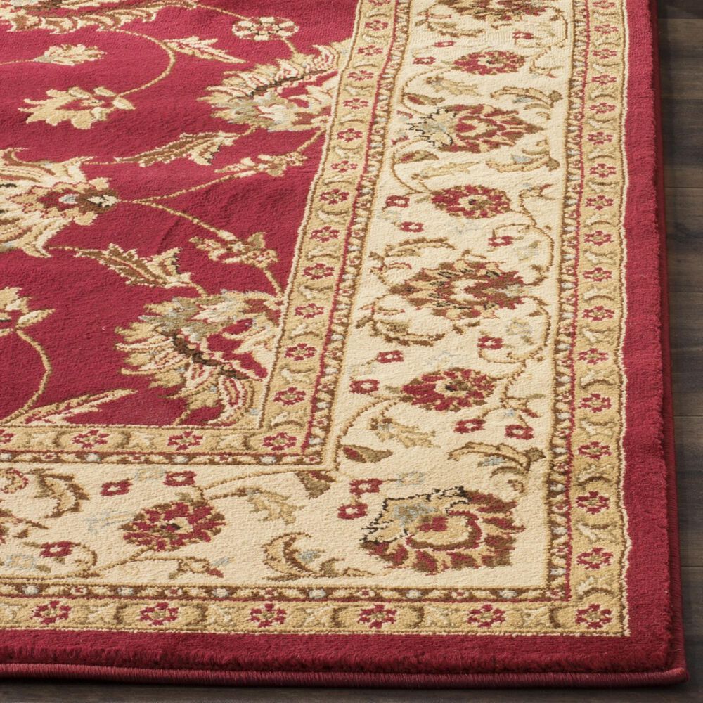 Safavieh Lyndhurst LNH553 2&#39;3&quot; x 8&#39; Red and Ivory Runner, , large