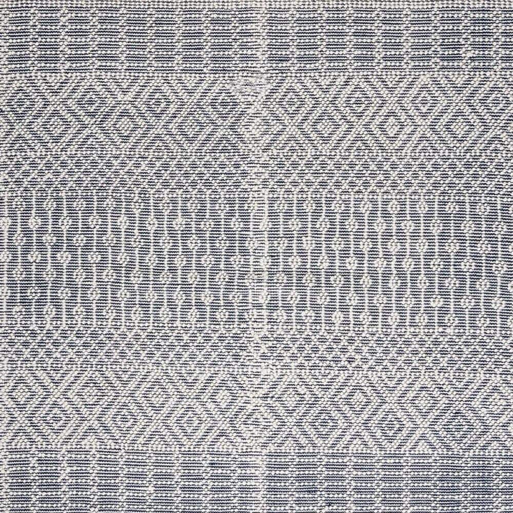 Safavieh Natura NAT852N 10&#39; x 14&#39; Ivory and Navy Area Rug, , large