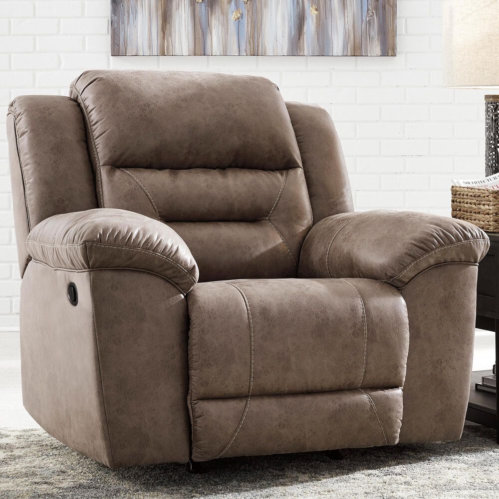 Ashley Stoneland Rocker Recliner in Fossil, , large