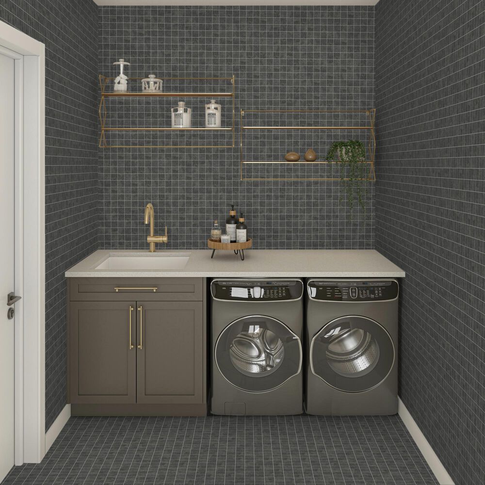 Dal-Tile Haddonstone Velvet 2" x 2" on 12" x 12" Porcelain Mosaic Sheet, , large