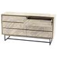 Blue River Peridot 6 Drawer Dresser in Natural Acacia Wood, , large