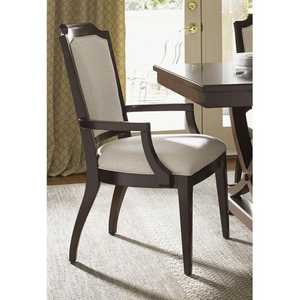 Lexington Furniture Kensington Place Candace Arm Chair in Dark Brown , , large