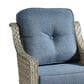 HOMLUX Outdoor Arm Chair in Denim Blue (Set of 2), , large