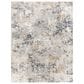 Surya Aisha Charcoal, Gray, Light Gray and Mustard 6"7" x 9"6" Area Rug, , large