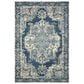 Loloi Mika 5"3" x 7"8" Dark Blue and Dark Blue Area Performance Rug, , large