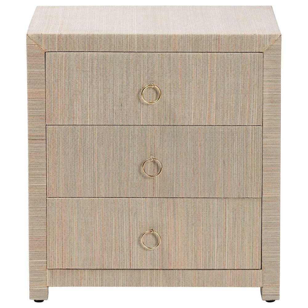 Baxton Studio Quinn 3-Drawer Nightstand in Natural, , large