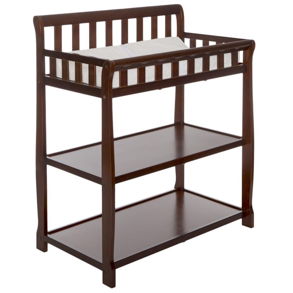 Evolur Ashton 2-in-1 Changing Table in Espresso, , large
