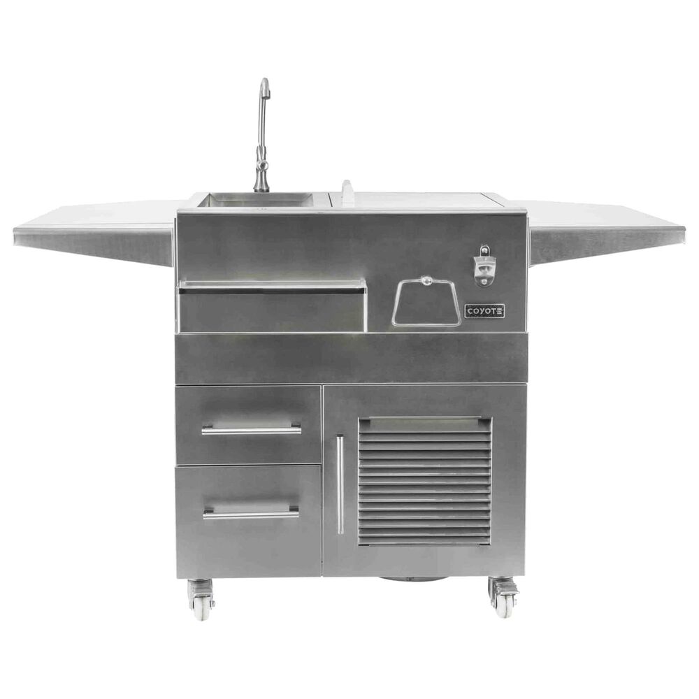 Coyote Outdoor Universal Cart in Stainless Steel, , large