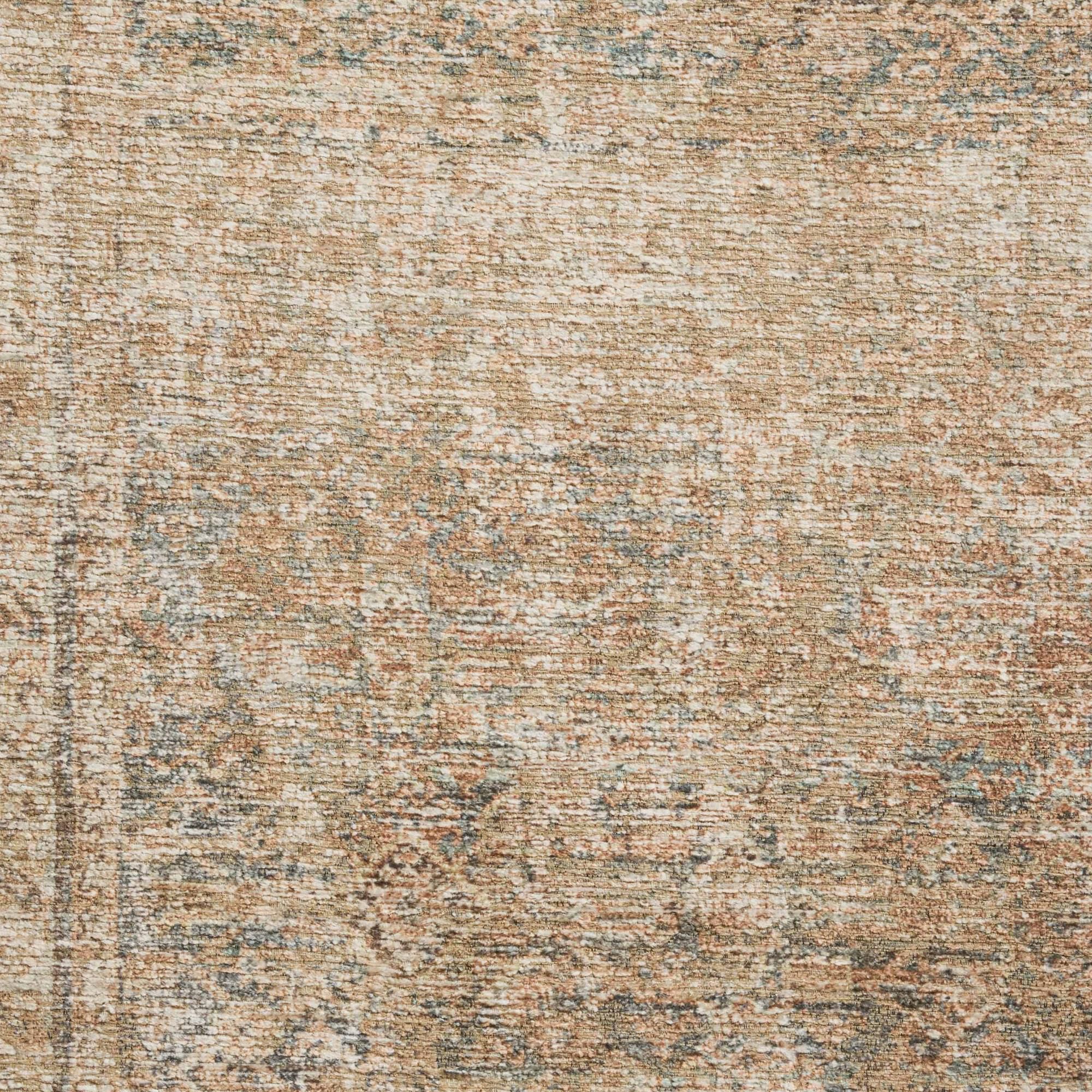 Amber Lewis x Loloi Cambria Ocean and Brick 5' x 7'6