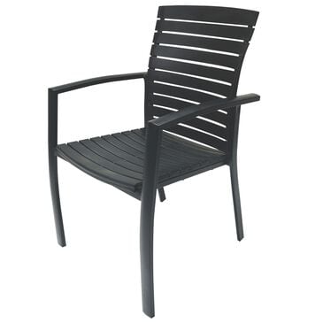 Redline Creation Inc. Stacking Dining Chair in Black, , large