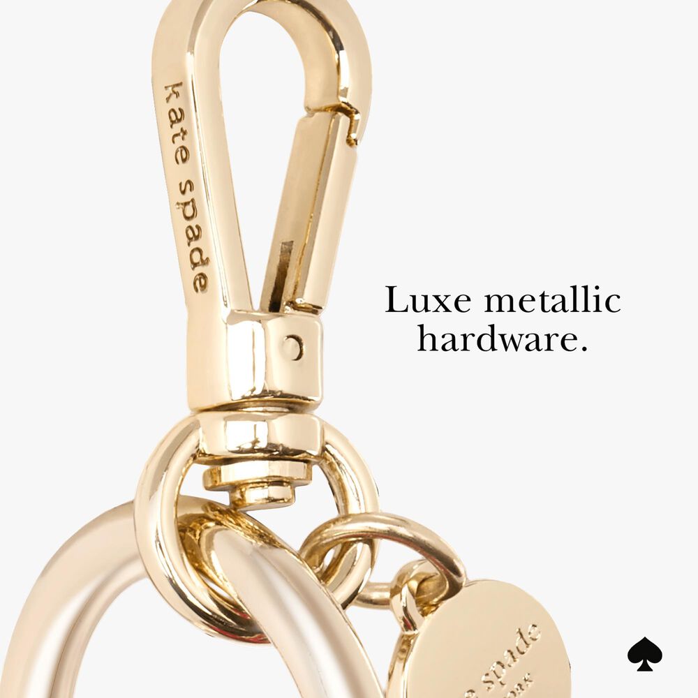 Kate Spade Charm Keychain for Apple AirTag in Heart, , large