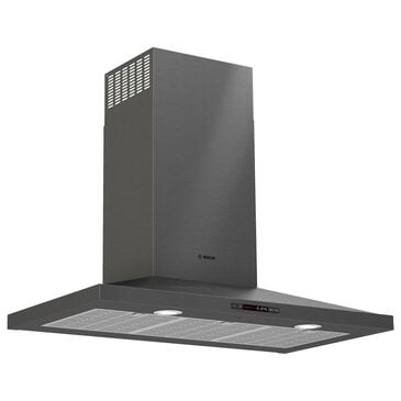Bosch 36" Chimney Wall Hood in Black Stainless Steel, , large