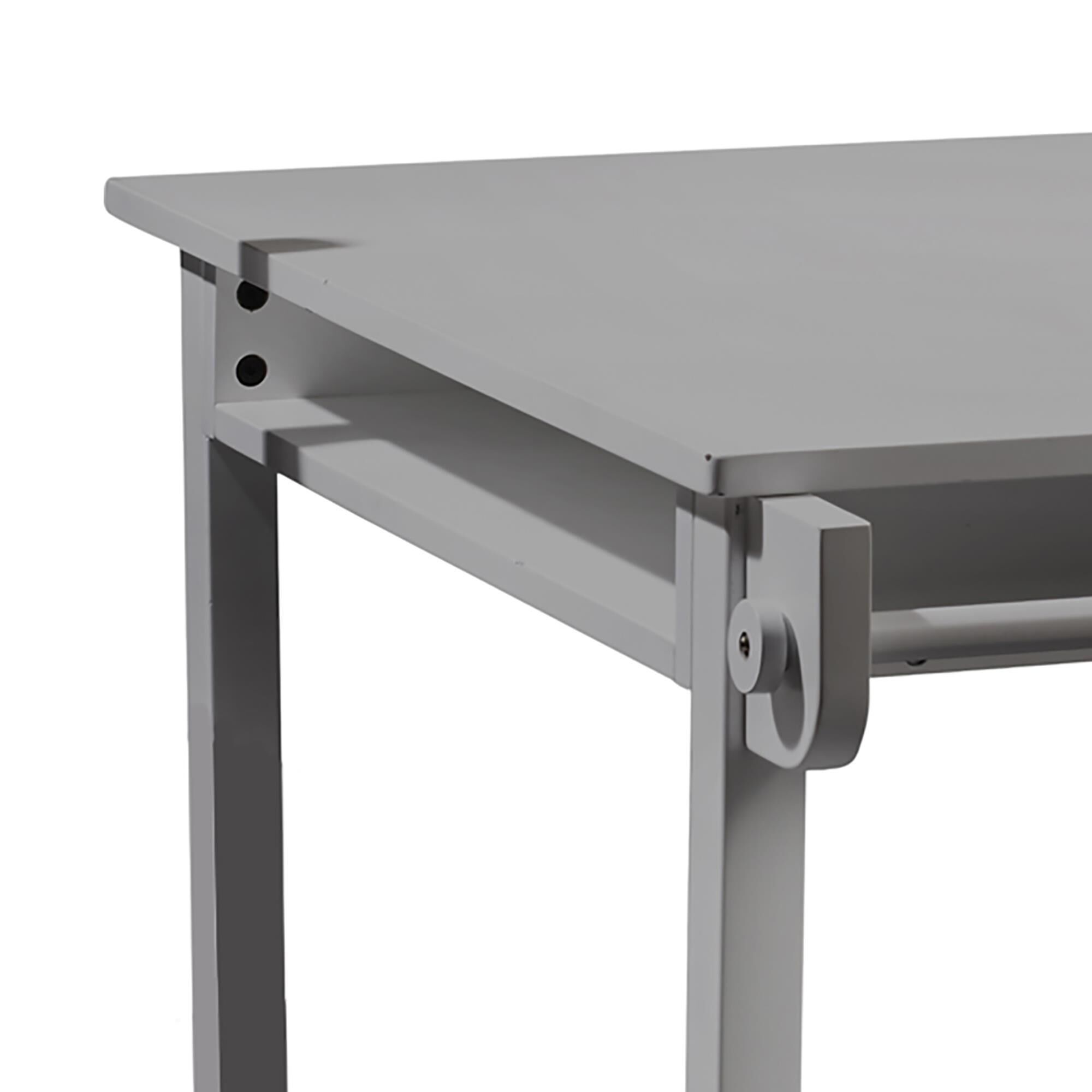 Sorelle Imagination 3 Piece Table and Chair Set in Gray NFM