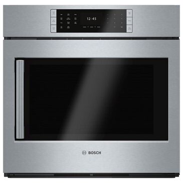 Bosch 30" Single Wall Oven with Right Side Opening Door in Stainless Steel, , large