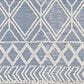 Surya Daffodil 9" x 12" Blue Area Rug, , large