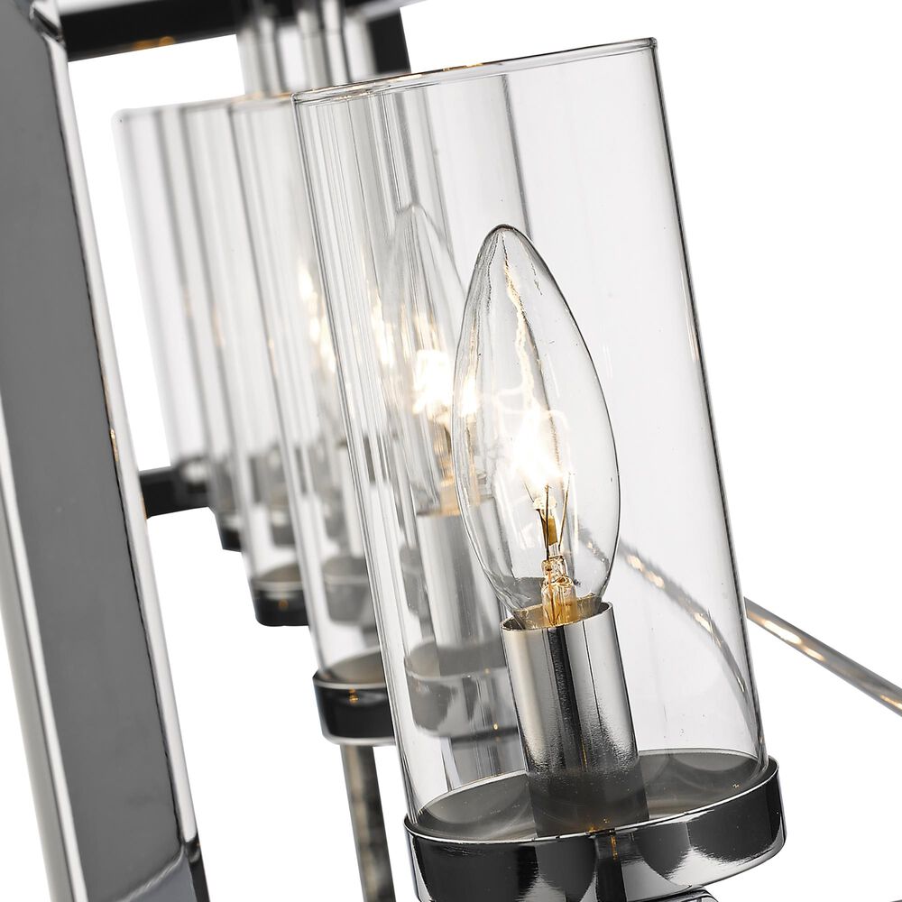 Golden Lighting Smyth 5-Light Linear Pendant in Chrome, , large