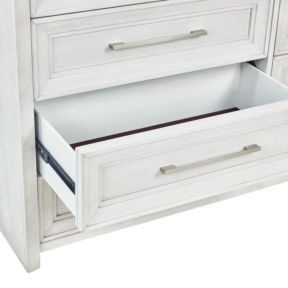 Sasha Lee 5-Piece King Storage Bedroom Set in Brushed White, , large