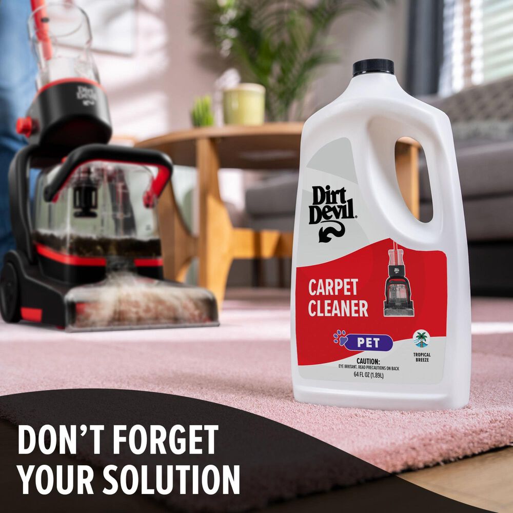 Dirt Devil Full Size Carpet Washer in Black and Red, , large