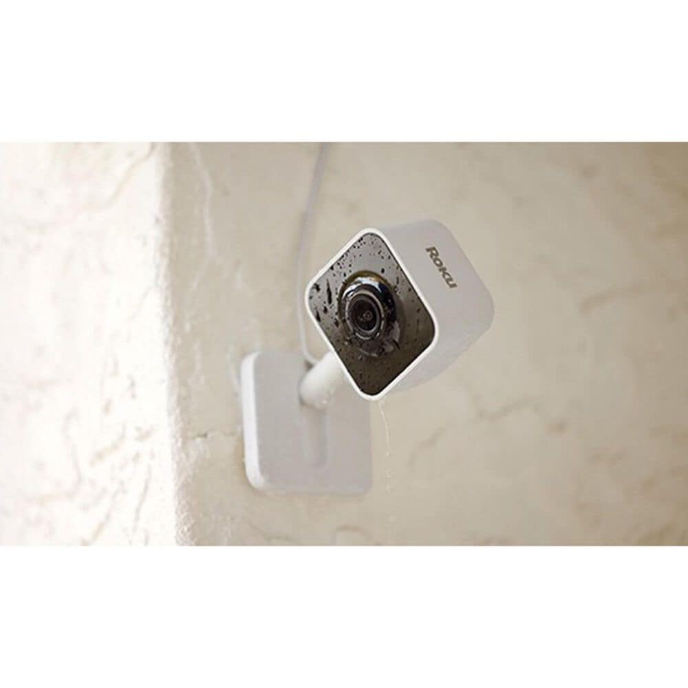 Roku Outdoor Wired Camera in White, , large