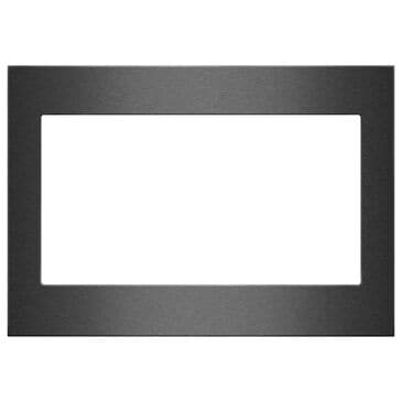 Whirlpool 27" Trim Kit for 1.6 Cu. Ft. Microwave in Black Stainless Steel, , large
