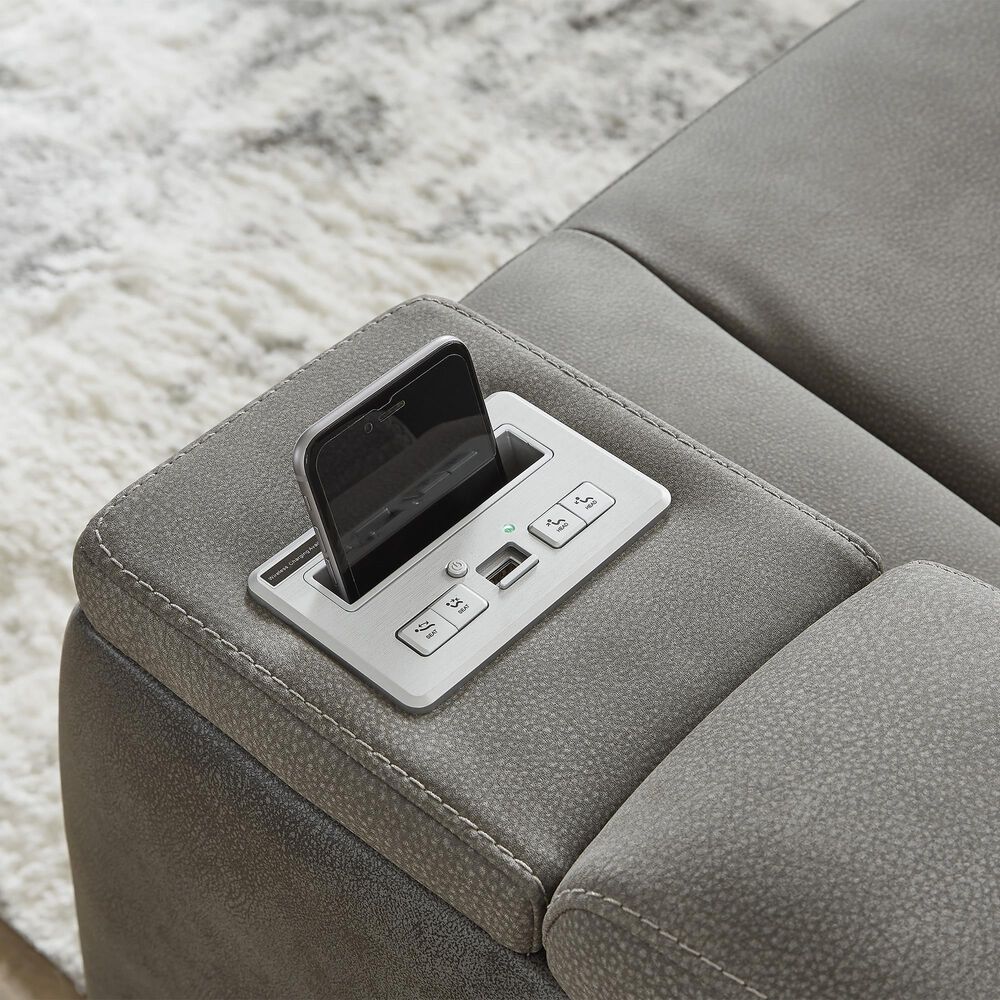Ashley Next-Gen DuraPella Power Recliner in Slate, , large