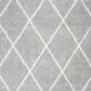 Safavieh Parma Shag PMA515G 6" x 9" Grey and Cream Area Rug, , large
